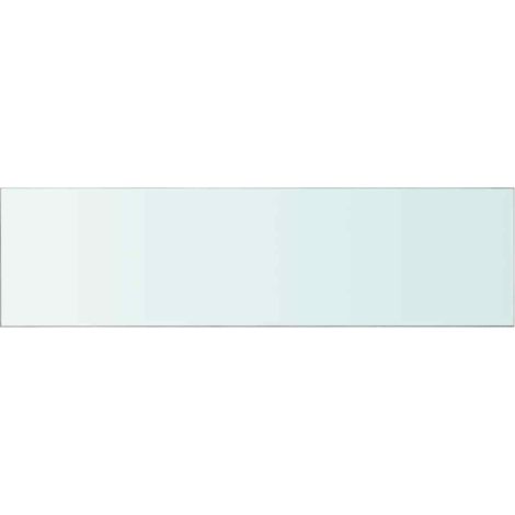 Maison Exclusive - Regalboden Glas Transparent 110x30 cm
