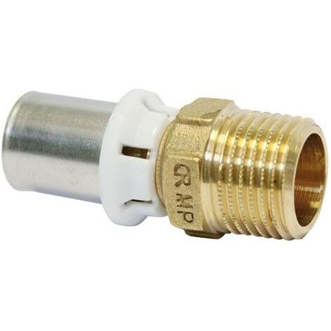 RACCORD MALE A SERTIR POUR MULTICOUCHE