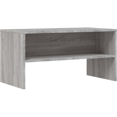 Mobile TV multimediale scaffale per televisione televisore buffet sala da pranzo soggiorno camera da letto sonoma 80 x 40 x 40 cm derivati del legno grigio 020028472
