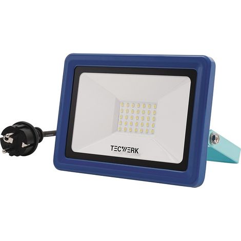 TECWERK LED-Strahler 30 W 2200 lm 2m H05RN-F 3x1mm² IP65 TECWERK