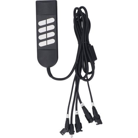 Telecomando di ricambio per poltrona reclinabile elettrica, 8 pulsanti, 5 pin, 4 motori, centralina elettrica. (1/5)