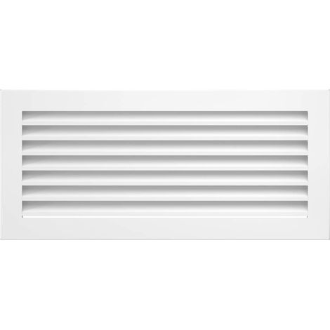 KRATKI Griglia di Ventilazione griglia per Camino Fresh 17cm x 37cm Bianco (1/5)