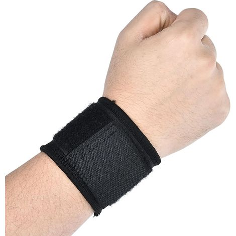 Attelle de Poignet, Sangles de Poignet Bracelet de Fitness Attelle de Poignet du Canal carpien pour Le Basket-Ball, Le Badminton, l'haltérophilie, Les Sports (1/5)