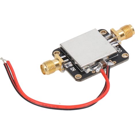 Amplificateur RF Large Bande 0.01‑3000MHz Gain 22dB Faible Bruit pour Récepteur Radio (1/5)