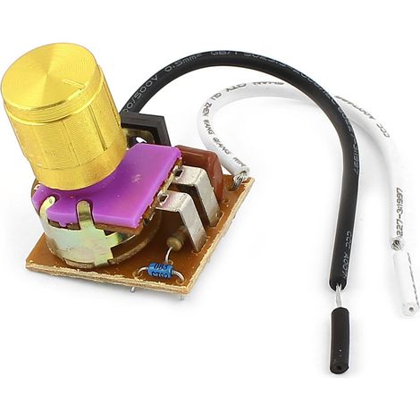 Einstellbarer Lichtkontrollschalter for den Goldtonknopf im Schlafzimmer (9565323b815dd6655d5c8b7113 (1/2)