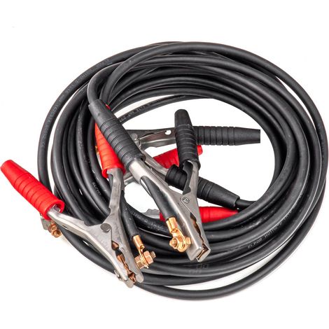 Cables puente 1500A 6m profesionales 99.9% cobre amio-04823 (1/4)