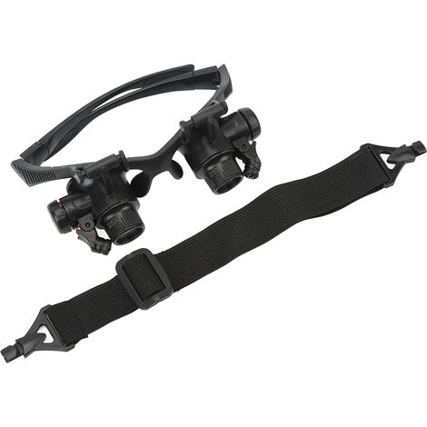 Loupe LED 10X 15X 20X 25X Légère avec Éclairage pour Couture et Broderie (1/5)