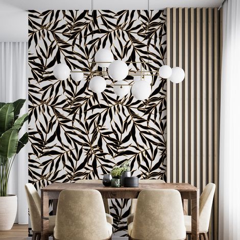 Papier peint - Motif botanique - 1 LÉ de 60x260 cm - Surface L 60 x H 260 cm (1/4)