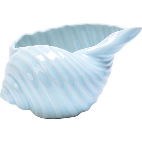 1 pot de fleurs en forme de coquillage (1/3)
