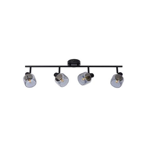 BJORN Spot plafond-Noir-4xE14