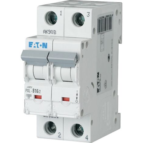 Eaton Interruptor automático (MCB), 16 A, 2p, Característica: B, 236231