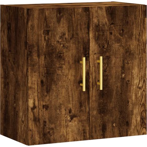 Maison Exclusive - Armadietto a Muro Rovere Fumo 60x31x60 cm in Legno Multistrato
