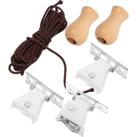 Accessoires pour stores enrouleurs : Corde en bambou pour stores enrouleurs (lot de 3). (1/5)