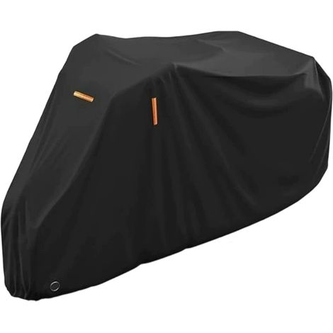 Housse pour tricycle, housse pour tricycle inclinable d'extérieur, imperméable, noire.