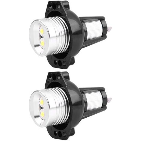 LED Angel Eyes LED Lumière 2pcs 12W Halo Anneau Marqueur Lumière Angel Eyes Ampoules pour E90 E91 2005-2008 Lampes Auto (1/5)