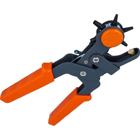 Pince de découpe pour trous de ceinture, 6 tailles pour trous en cuir, plastique (1/2)