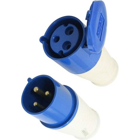 Appareil de chauffage électrique AC 220-250V 2P + E Pôle 32A Prise industrielle SF-223 (c9cc1ef94a74