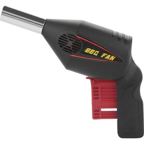 Souffleur de barbecue portable, outil de ventilation manuel pour barbecue en extérieur (camping, pique-nique, grillades). (1/5)