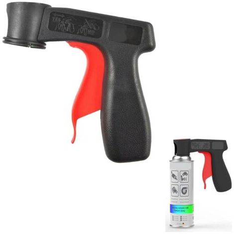 Sprühpistole, Original-Pistolengriff, Tragbarer Sprühdosengriff, Lackdosenhalter, Universalgriff für Sprühdosen
