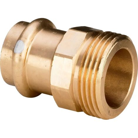 Viega Profipress S-Übergangsstück, d 22mm, G 1 Rotguss oder Siliziumbronze Modell 4511.4, 629144