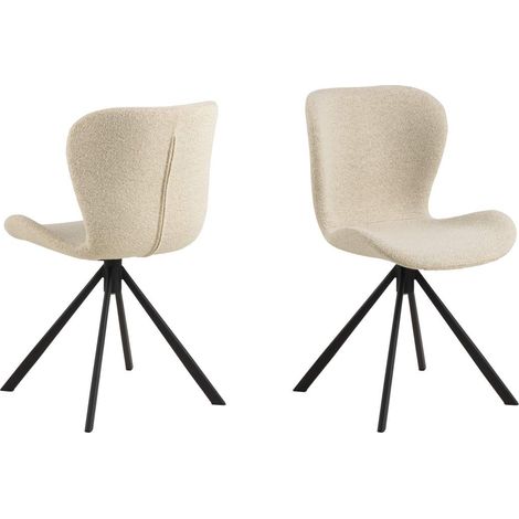 BatildaA1 Esszimmerstuhl Drehfunktion beige. (1/5)