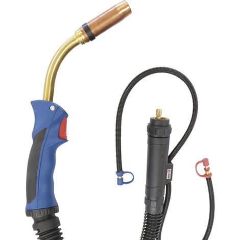 Torche MIG/MAG GRIP 500 A en Acier avec Chalumeau GYS 041004GYS, Longueur 4 m