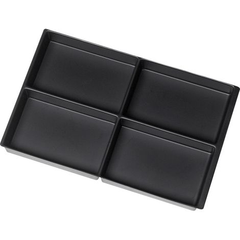 Rau Schubladen-Einteilungs-Set Schublade-E H 60-360mm Materialschale 4 Fächer