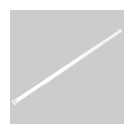 Asta doccia ideal bianco 1 lato  estensibile 70-120