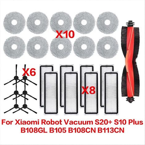 Filtre principal B pour aspirateur robot Xiaomi S20+ / S10 Plus / B108GL / B105 / B108CN / B113CN - Pièces détachées (1/5)