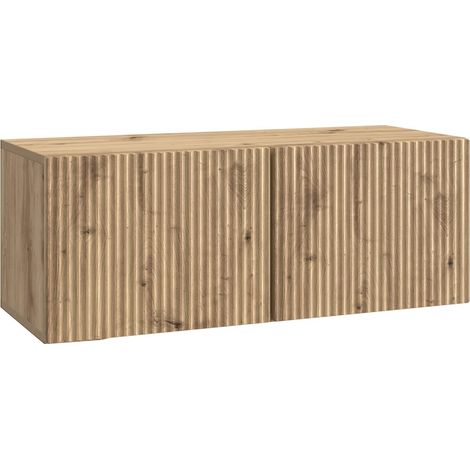vidaXL Mobile Porta TV da Muro Rovere Artigianale 78,5 x 31 x 30