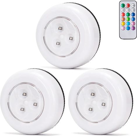 Lámpara aigostar led night light 0.54W mando 12 colores