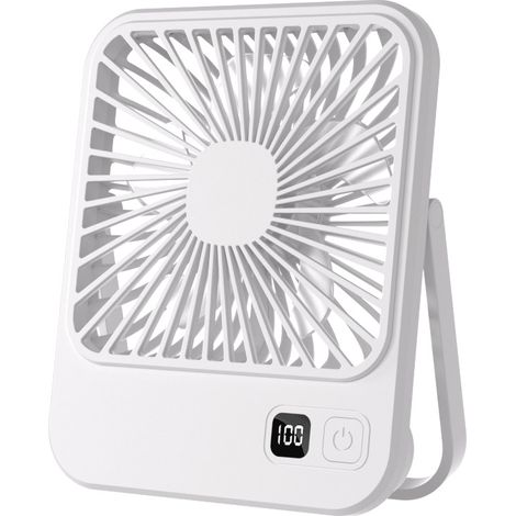 [MAI USATO]Ventola, ventola per schede, mini ventola a doppio uso montata sul desktop, ventola USB ultrasottile (1/4)