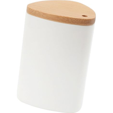 Boîte de rangement pour cure-dents en bambou PS, distributeur de cure-dents simple et moderne pour la maison ou l'hôtel (1/5)