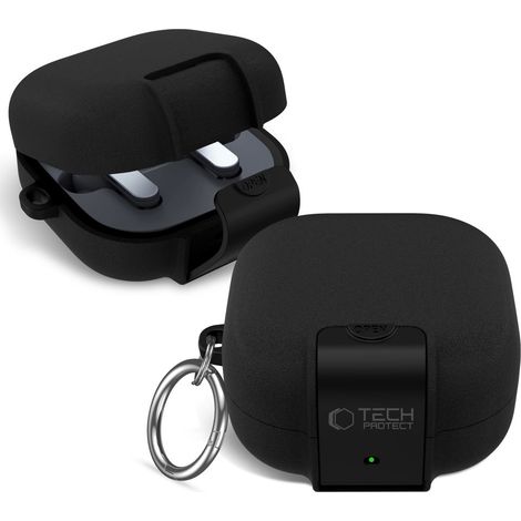 Crochet fin Tech-Protect pour écouteurs Samsung Galaxy Buds 4 / 4 Pro noir (1/5)