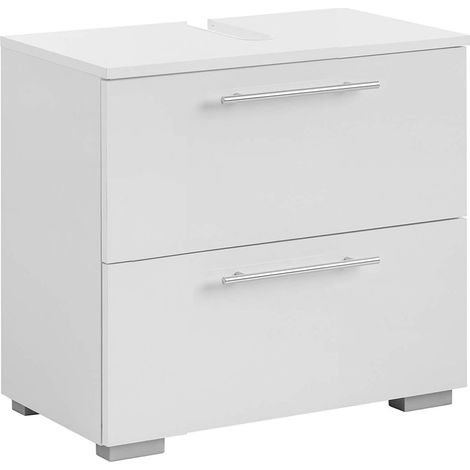 Schildmeyer Carlos 148593 - Mobile base lavabo, bianco, 60,2 x 59,1 x 35 cm (1/3)