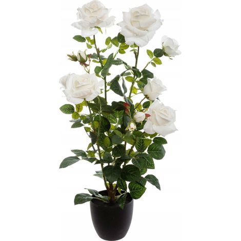 Atmosphera Piante Artificiale KRZEW ROZY rossa 74 cm