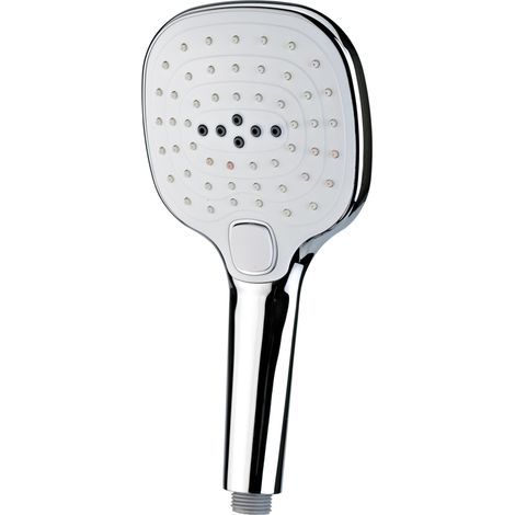 Mango de ducha Ariadne 3 funciones Blanca