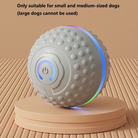 1 Balle rebondissante automatique pour chien, balle sauteuse pour amuser, rechargeable par USB, convient aux chiens de petite et moyenne taille (1/5)