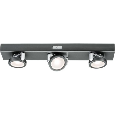 Réglette LED Rotate dimmable anthracite Paulmann AA (1/4)