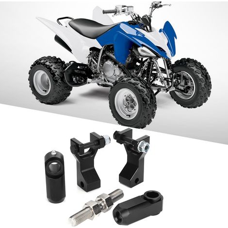 Kit de biellettes de suspension réglables pour Yamaha Raptor 350, 350R, 660, 660R et 700, 700R (noir) (1/5)