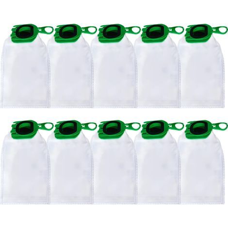 10 Staubsaugerbeutel für Vorwerk Kobold VB100 FP100 Staubsauger, Ersatz-Staubbeutel für Vorwerk Kobold VB 100 FP 100 Staubsauger (1/5)
