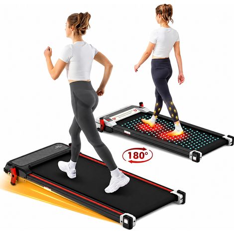 CITYSPORTS Laufband Unter Schreibtisch ZX3 - Reversibles Walking Pad mit 550W Motor bis 6 km/h, 198 Fußreflexzonen-Massagepunkte & Fernbedienung, Tisch-Laufband (1/5)