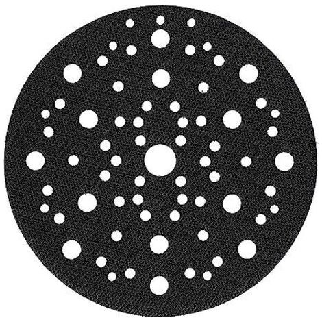 NALOOKAMIC Support de Protection Ø 150mm 67 Trous, 10 pièces, pour protéger Les Plateaux de ponçage Auto-agrippants, 8295610111