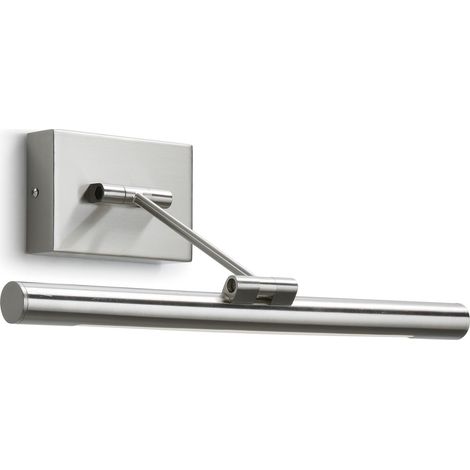 Ilumina cuadros tilt TABEL Small LED SMD 6W 500lm CRI80 3000K Niquel satinado (1/3)