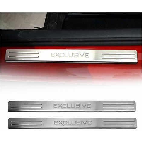 OMAC Couverture de Seuil de Porte pour Mercedes Vito W447 2014-2026 Acier chromé 2X (1/5)