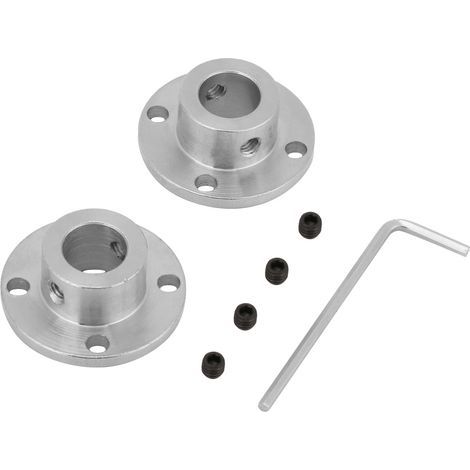 2pcs M4 Rigid Flange Coupling Motor Shaft Coupler Connector ID 12mm OD 18mm (1/5)