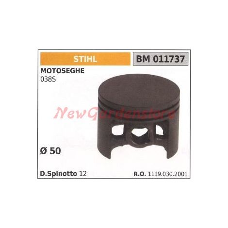 Émbolo de motosierra STIHL 038S 011737