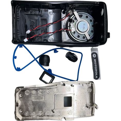 Kompatibel mit dem Motorola D1400 Walkie-Talkie, brandneues Lautsprecher-Mikrofon-Kabelgehäuse-Aluminiumplatten-Zubehör (1/4)