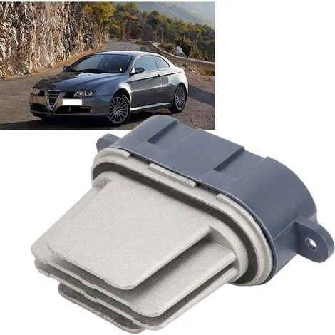 Résistance de ventilateur de chauffage automobile 7701206541, pièce de rechange en aluminium ABS pour Alfa Romeo 159 GT Brera (1/3)