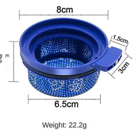 filtres lavables pour aspirateur balai sans fil SAMSUNG BESPOKE Jet VS20A95923N/SA VS20A95993N/SA VaBlue SZRH AV (1/4)